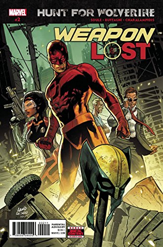 HUNT FOR WOLVERINE WEAPON LOST #2 (OF 4) RELEASE DATE 6/6/2018