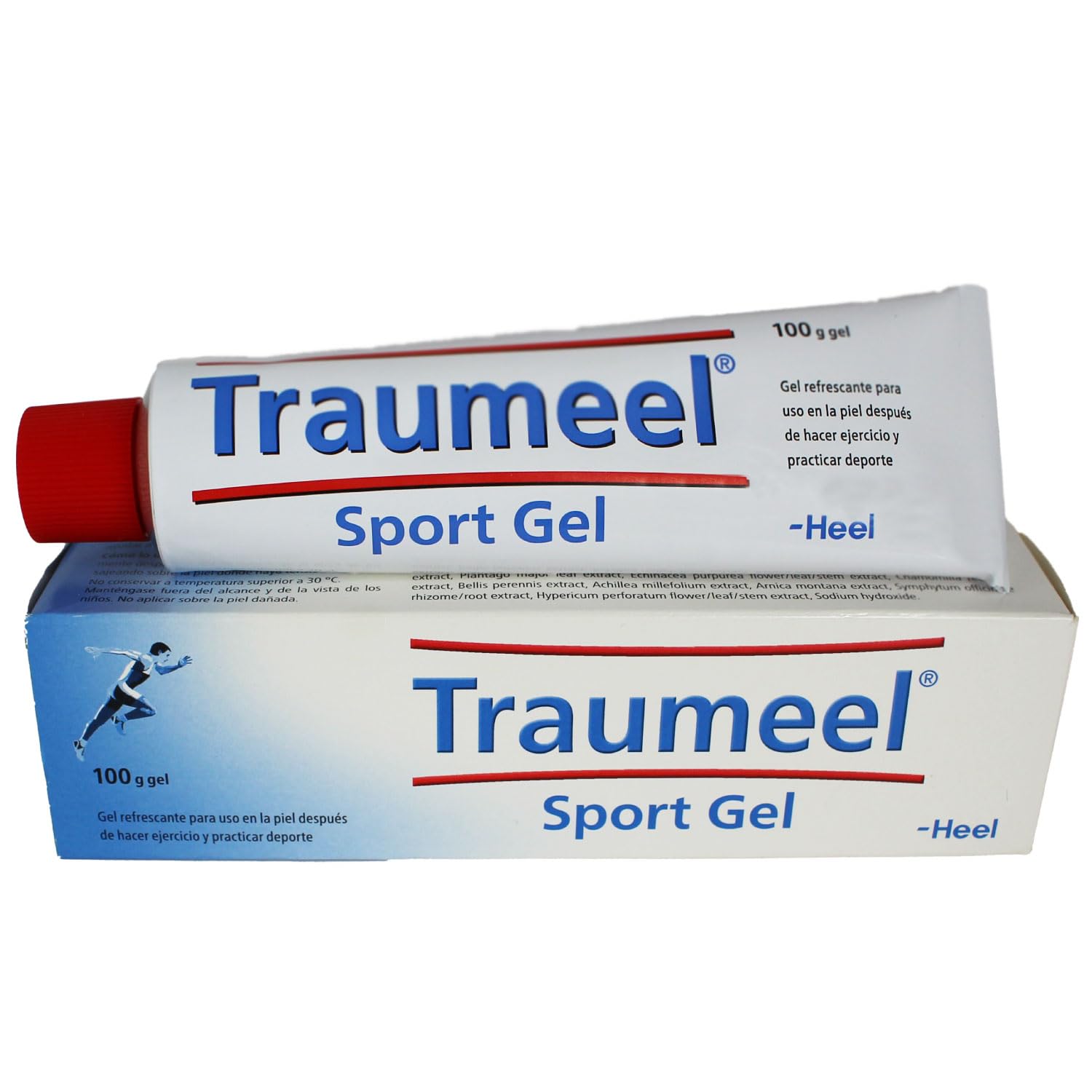 Heel – Traumeel Sport Gel, Gel Refrescante para Tensión Muscular, Formulado con 10 Extractos de Plantas, Textura no Grasa y Rápida Absorción – 100 g