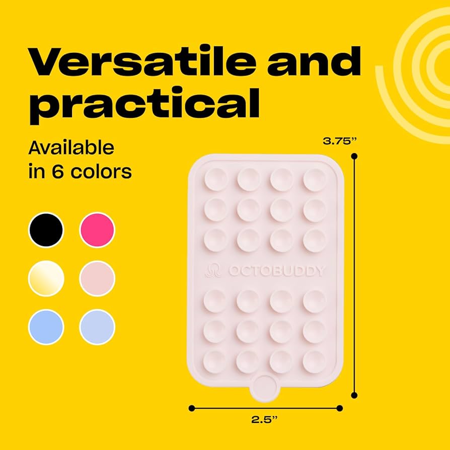 Amazon.com: OCTOBUDDY Double - Silicone Double-Sided Suction