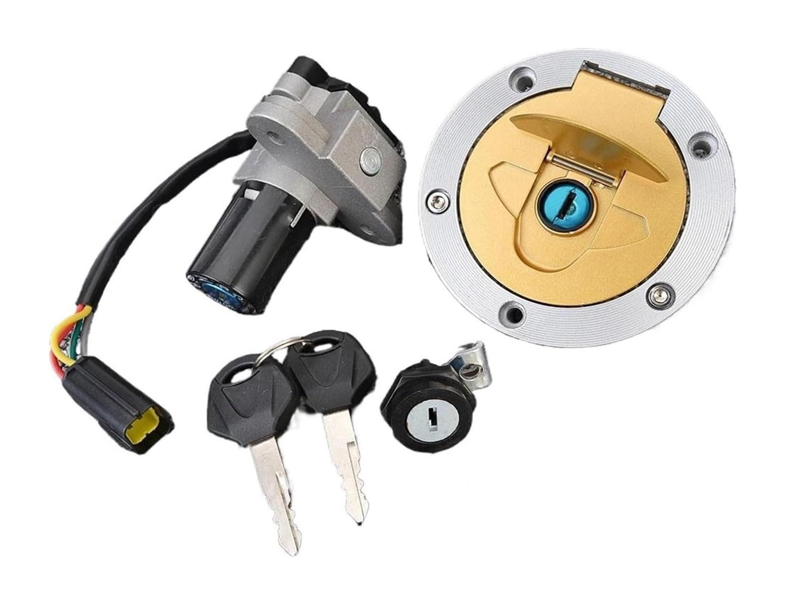 Cerradura De Encendido para Ducati para ST4S 2002 para ST3 2003-2007 para 1098 2008-2013 Interruptor Arranque Accesorios Motocicleta Cerradura Encendido Combustible