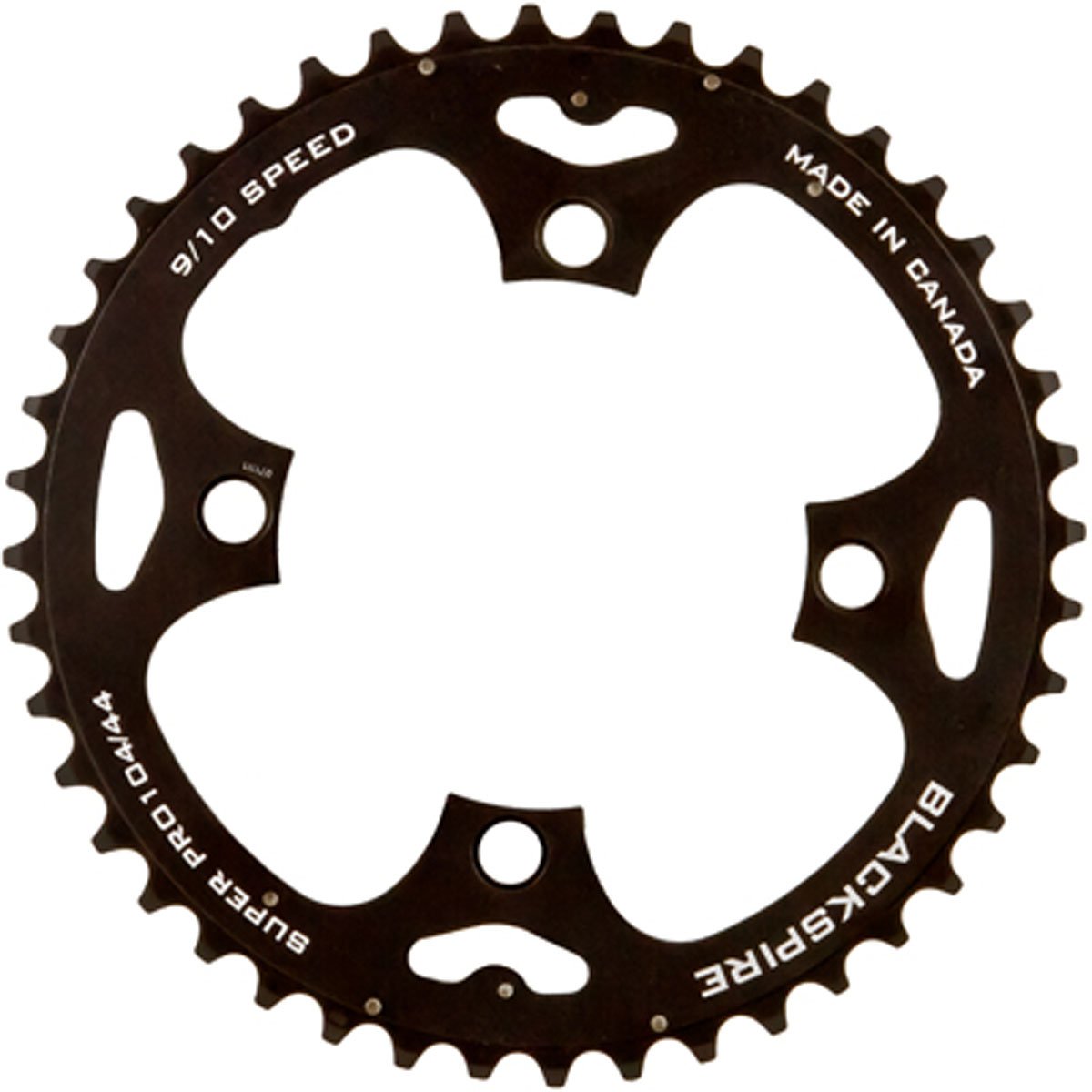 【新品】BLACKSPIRE IST チェーンリングガード PCD104/46T Amazon | BlackSpire Super Pro Chainring, 44t x 104 bcd, 7075 Alu