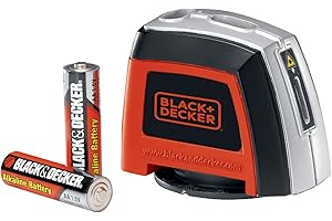 BLACK+DECKER Laser Level with Self-Leveling and 360-Degree Wall Attachment: Your Guide to Precision Alignment