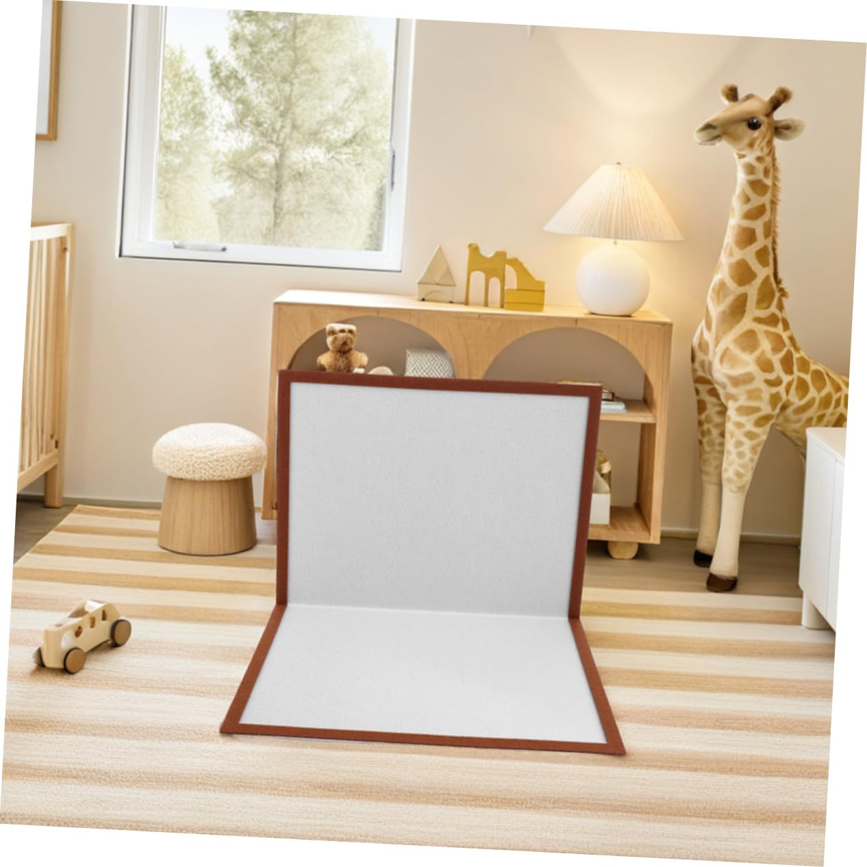 Tapis de Puzzle Pliable Antidérapant 1000 Pièces avec Cadre