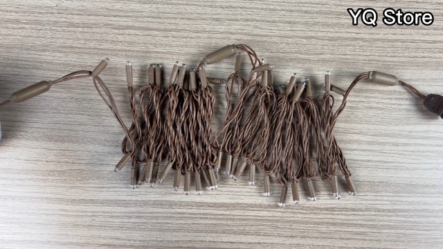 UL Listed 50 Count 5 Ini Christas String Lights,17FT 5 Wide Angle