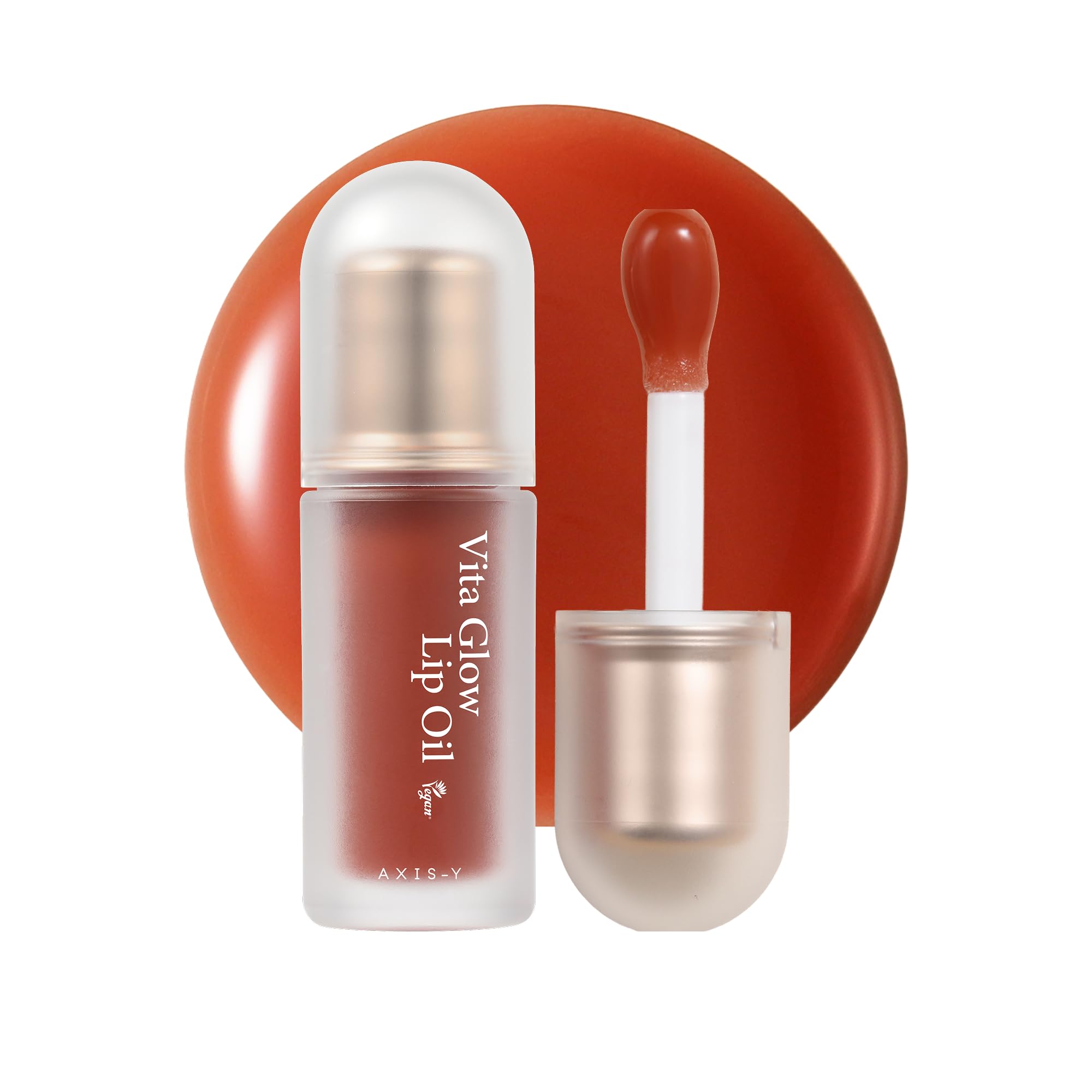 AXIS-Y Vita Glow Lip Oil - Nourishing Tinted Lip Gloss with Vitamin E & Ceramide - Long-Lasting Non-Sticky Formula for Dry Lips - Vegan K-Beauty Lip Treatment - 4.5g (Cozy Fig)-image-11