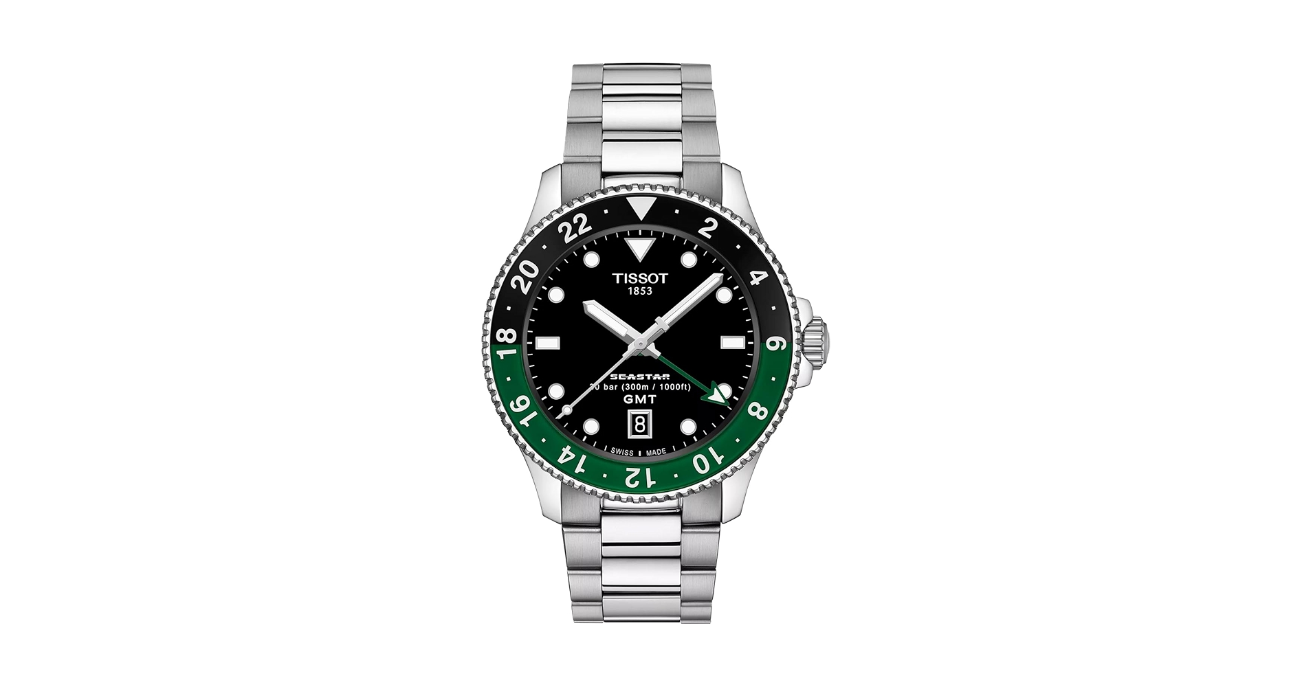 Amazon.com: Tissot Seastar 1000 Quartz GMT : Clothing, Shoes