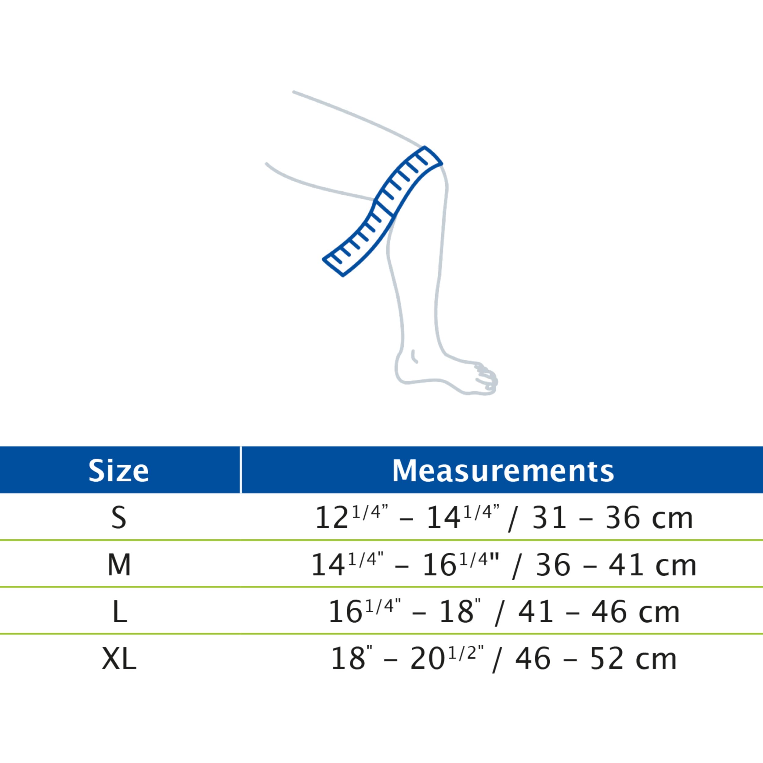 Actimove Everyday Knee Support Brace Compression Sleeve - Open Patella With 4 Stability Stays - Breathable Latex & Neoprone Free Skin Comfort Material
