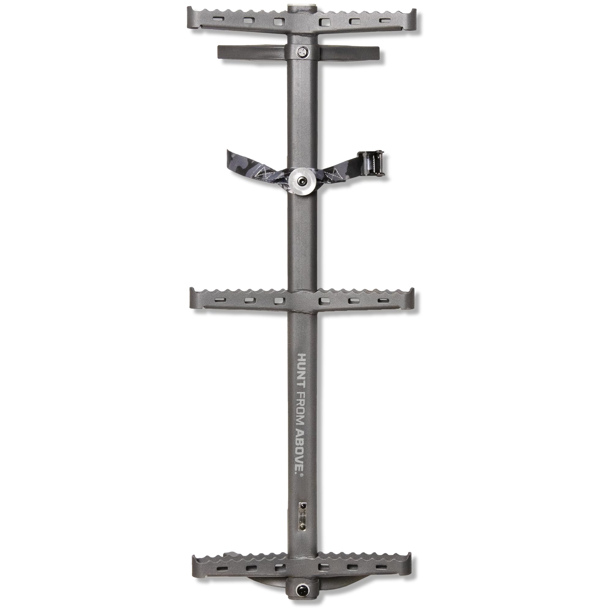 Hawk Traction Climbing Stick, 20 Foot Tree Climbing Hunting Gear with Double Traction Grip, Hunting Accessories for Tree Stands, Deer Stands, & Blinds