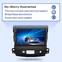 Vista 7 de [2G+64G] Radio de coche para Mitsubishi Outlander 2008-2015, pantalla táctil Android estéreo de 9 pulgadas, Carplay/Android Auto/Hi-Fi