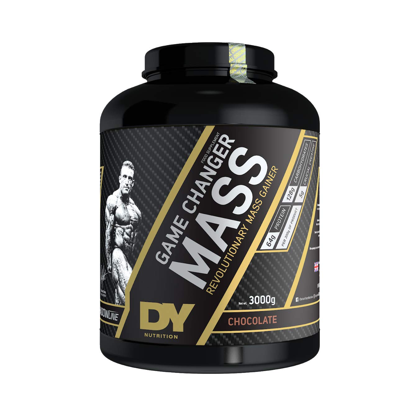 Dorian Yates Game Changer Masse, Cookies & Cream, 200 g