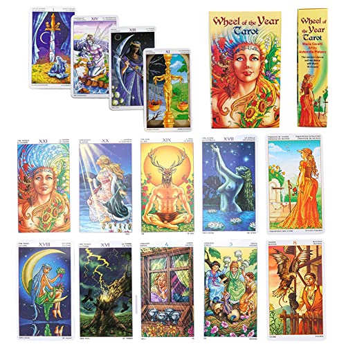 SWZY Tarocchi Wheel of the Year, 78 Pezzi Carte