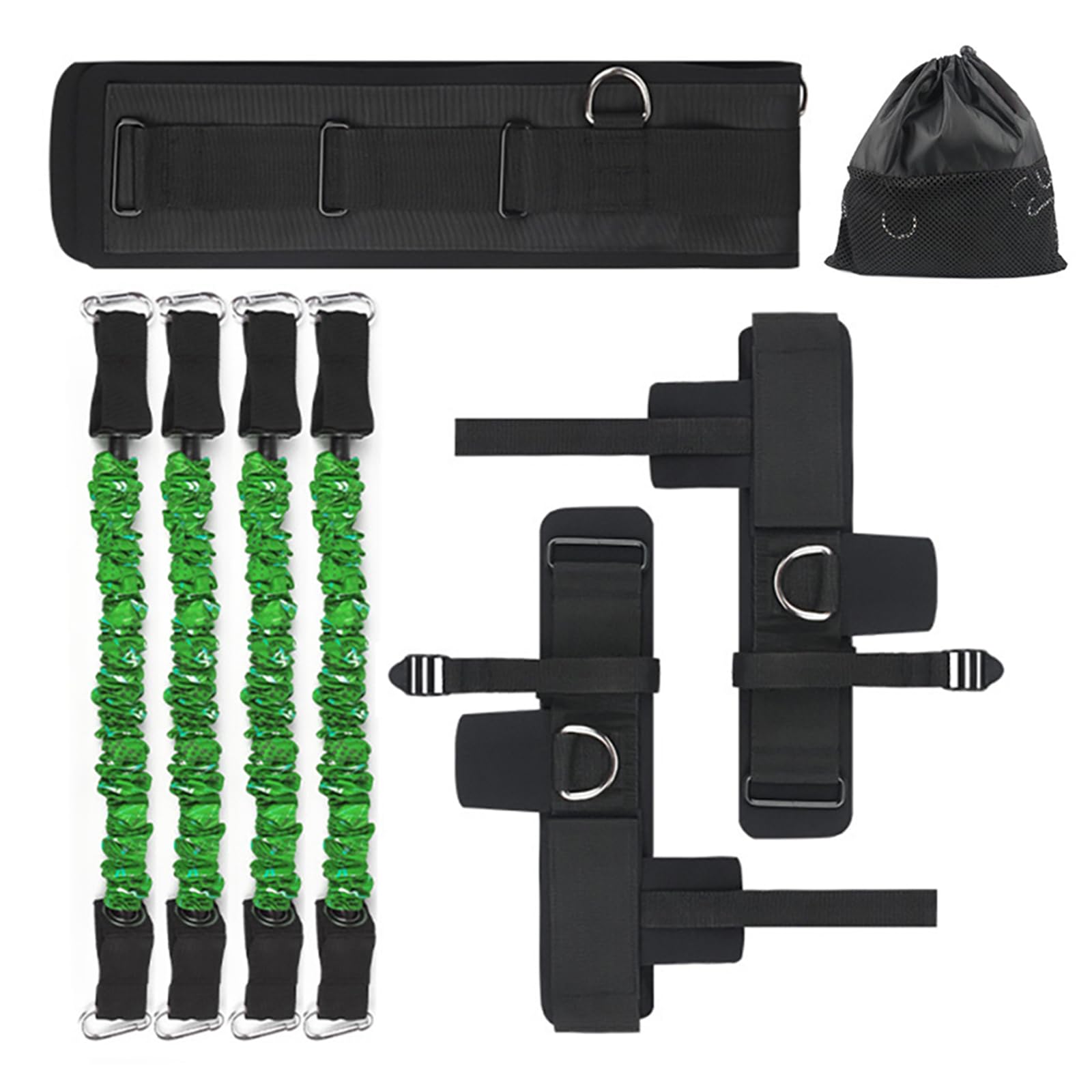 Vertical Jump Trainer - Set di fasce di resistenza per le gambe, per allenamento basket, calcio
