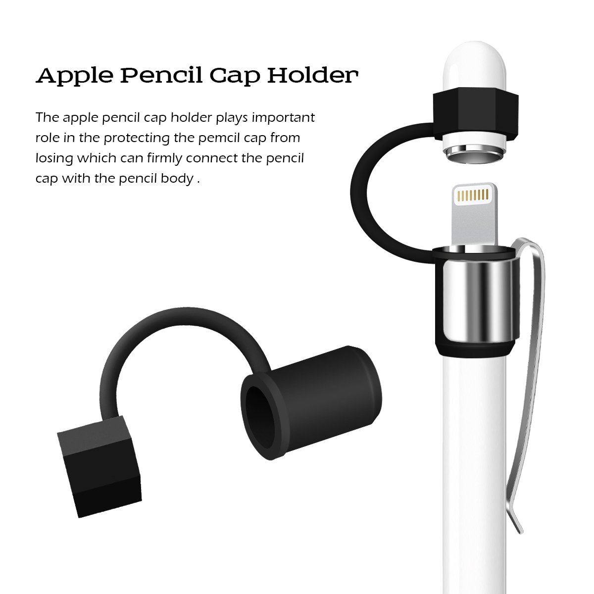 Amazon.co.jp: Kutop Apple Pencil キャップケース，柔らかい