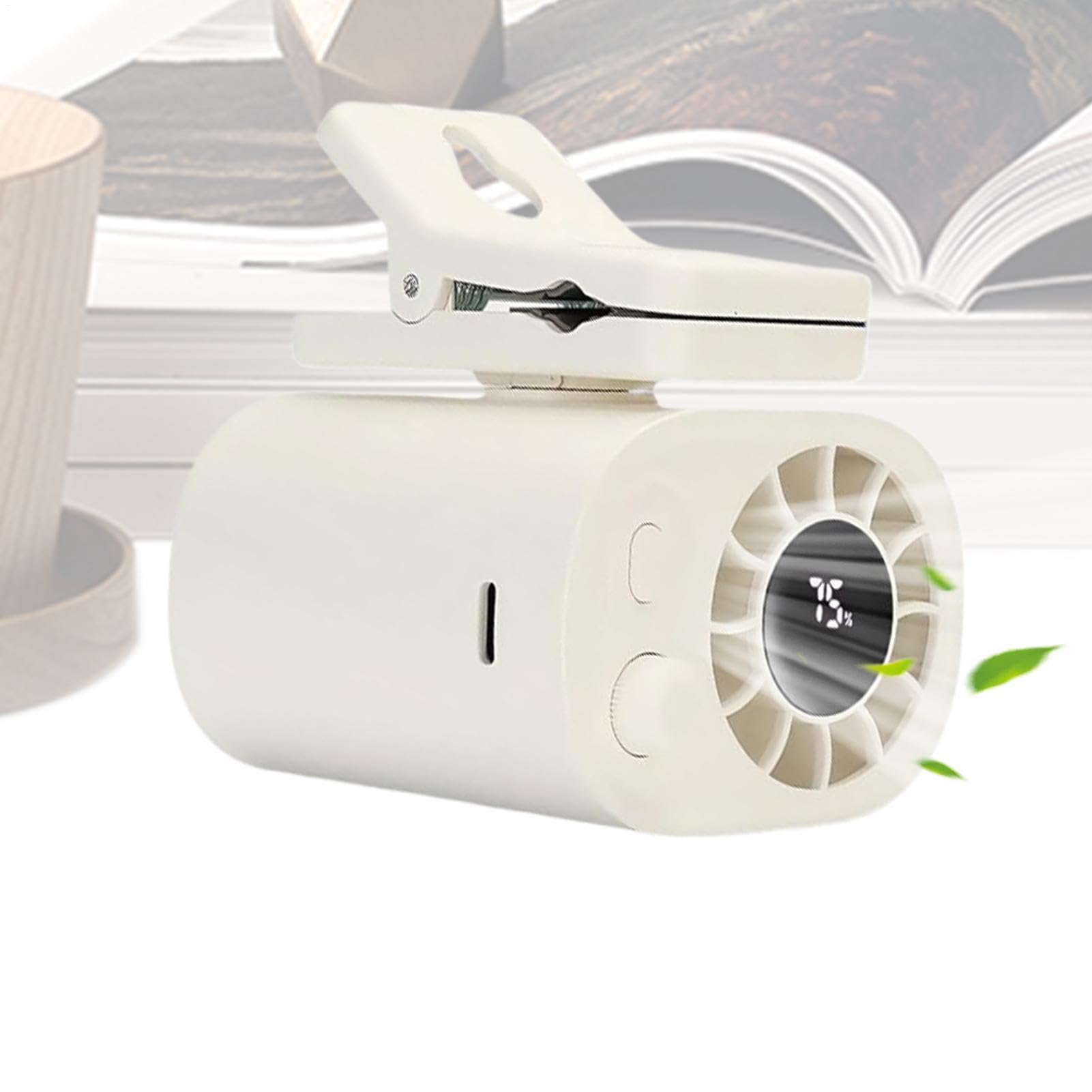 Ventilateur portable à pince multifonction pour voyage maison bureau et cabine de camion