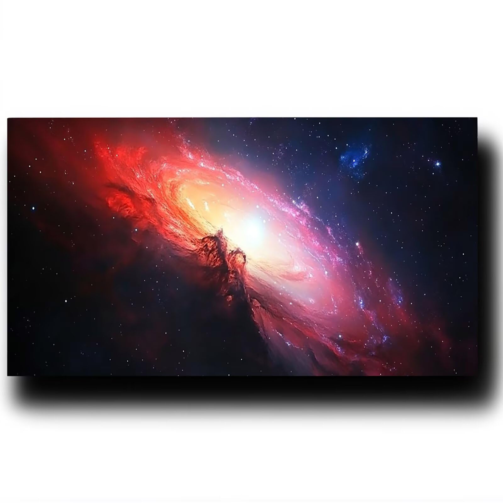 Pintar por Numeros Adultos Galaxia, Pintar por Numeros Niños Kit Manualidades Adultos Cielo estrellado Cuadros para Pintar por Numeros Pintura Acrílico,Cuadros Decoracion Salon Modernos 80X160cm 7-6-Y