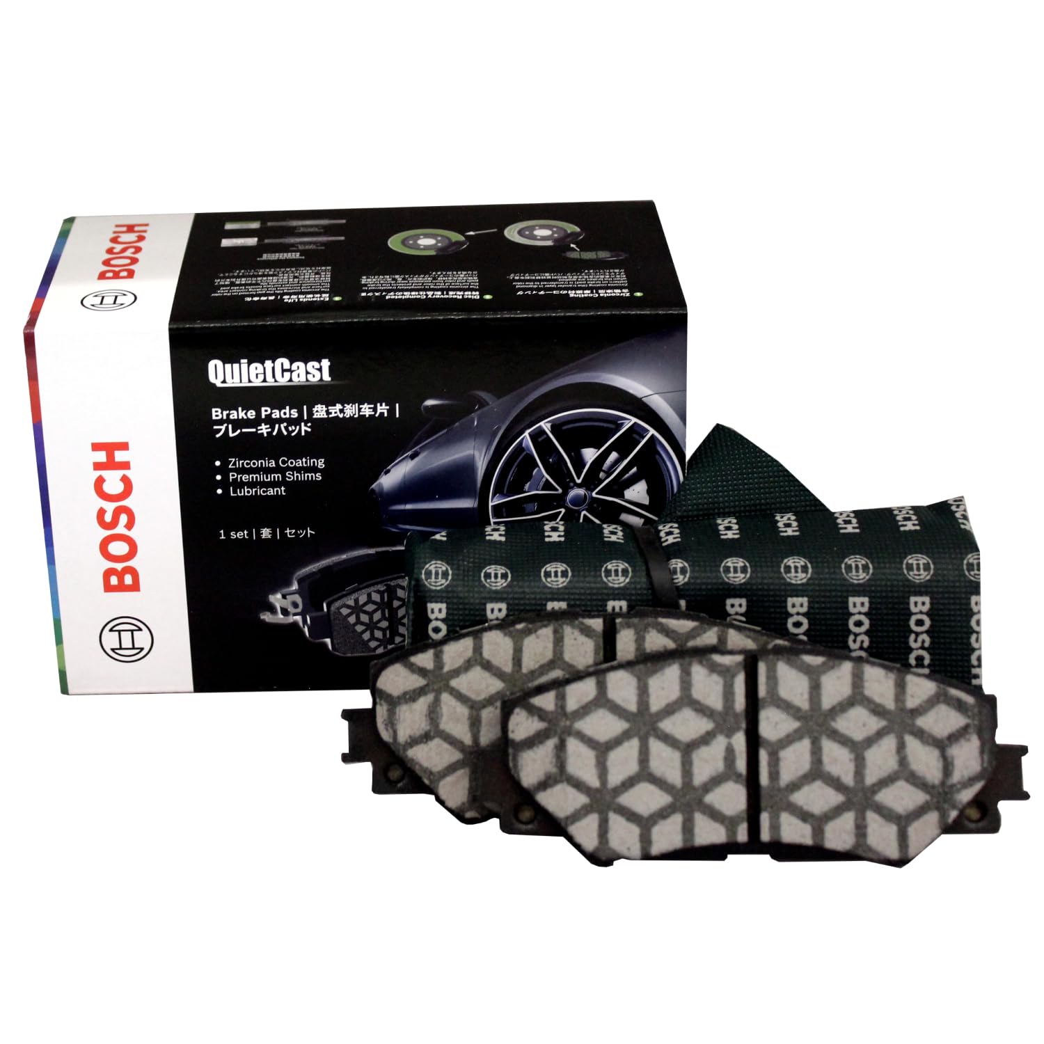Amazon | BOSCH(ボッシュ) ブレーキパッド QuietCast BC0211 トヨタ