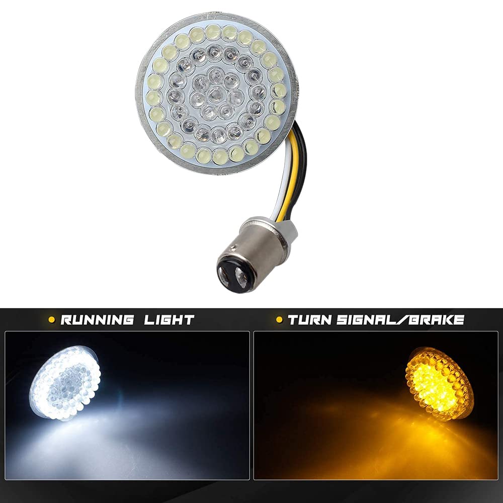 Riloer Motocykl LED Migające światło tylne 1156/1157 odpowiednie dla Harley Softail Dyna Sportster Touring Tri Glide