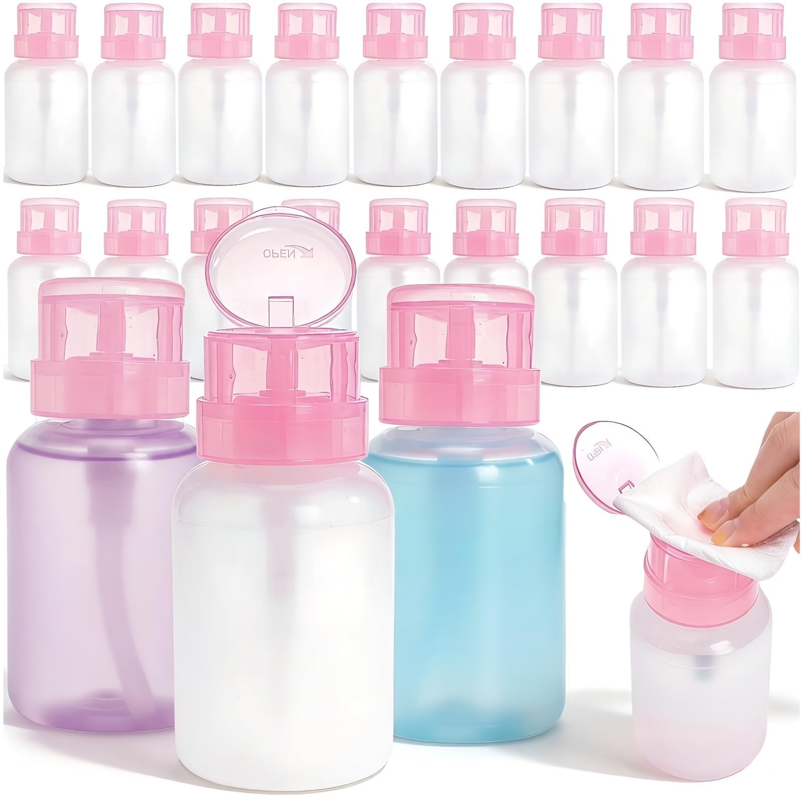 Flacon pompe pour démaquillant évitant les fuites et le gaspillage de vos lotions