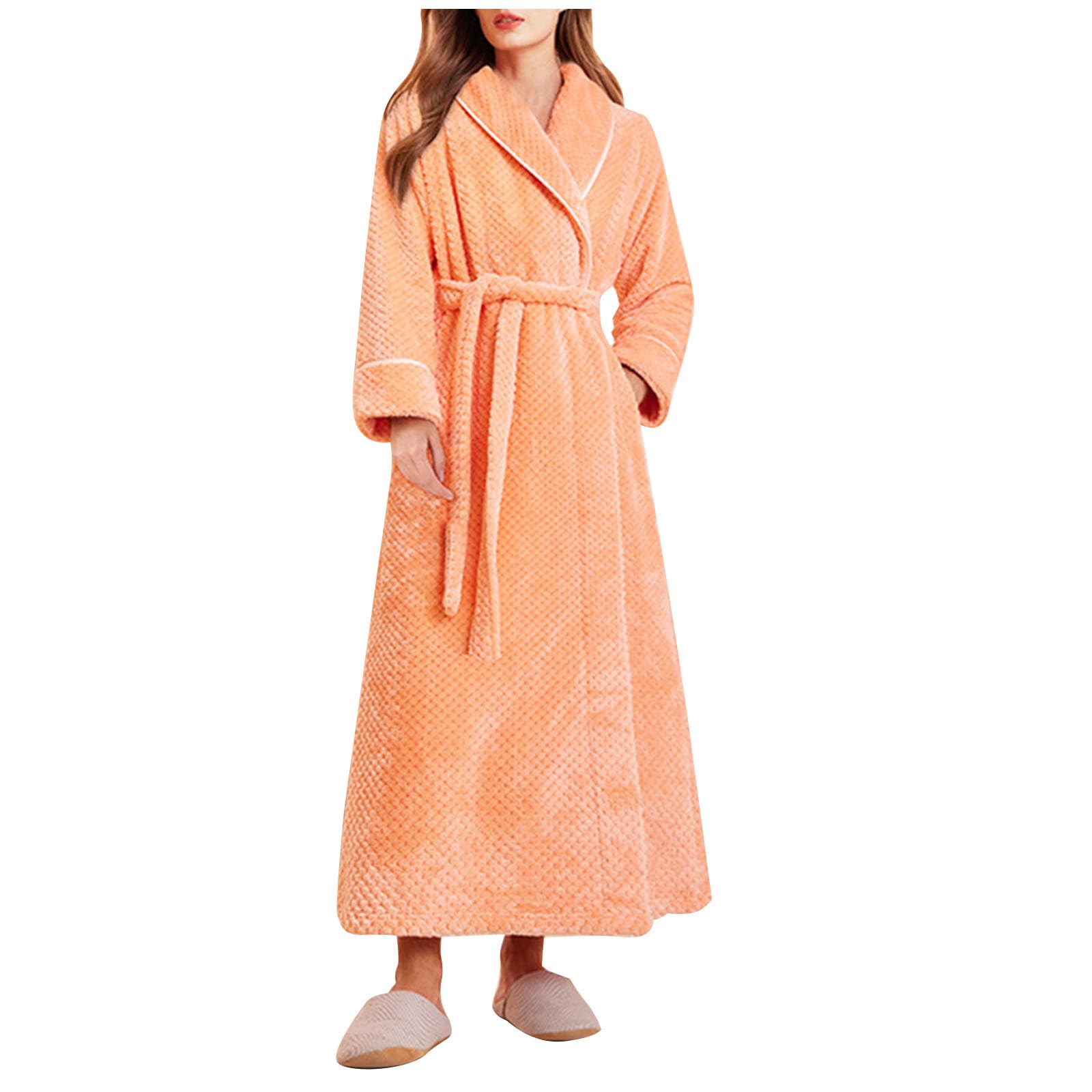 amazon ladies winter dressing gowns Gown,Gown for Women Bath RobeWomen Super Soft Cozy Plush Bath Full Length Gown : Clothing, Shoes & Jewelry dressing gown
