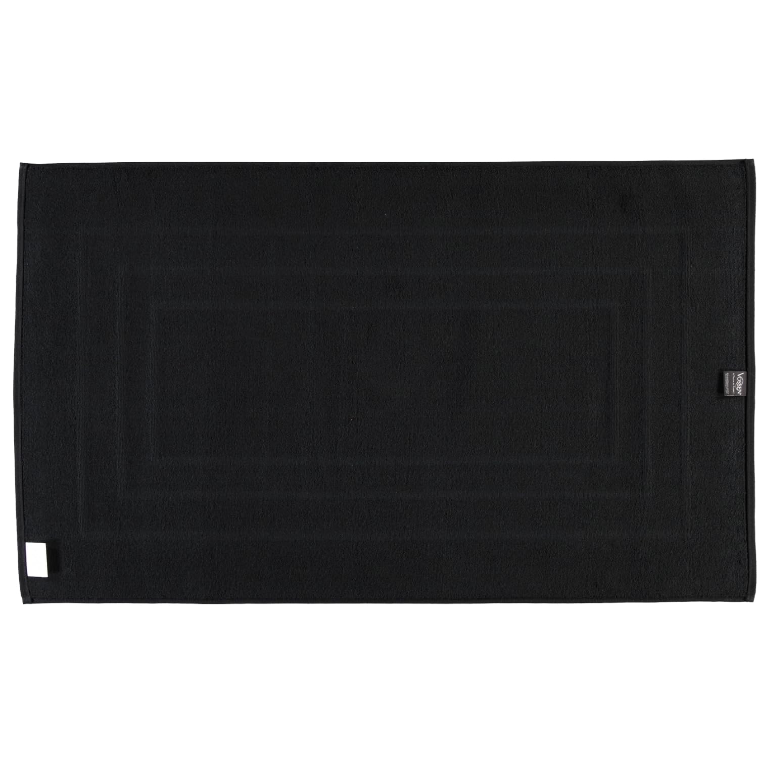 Vossen Badematten Feeling schwarz - 7900