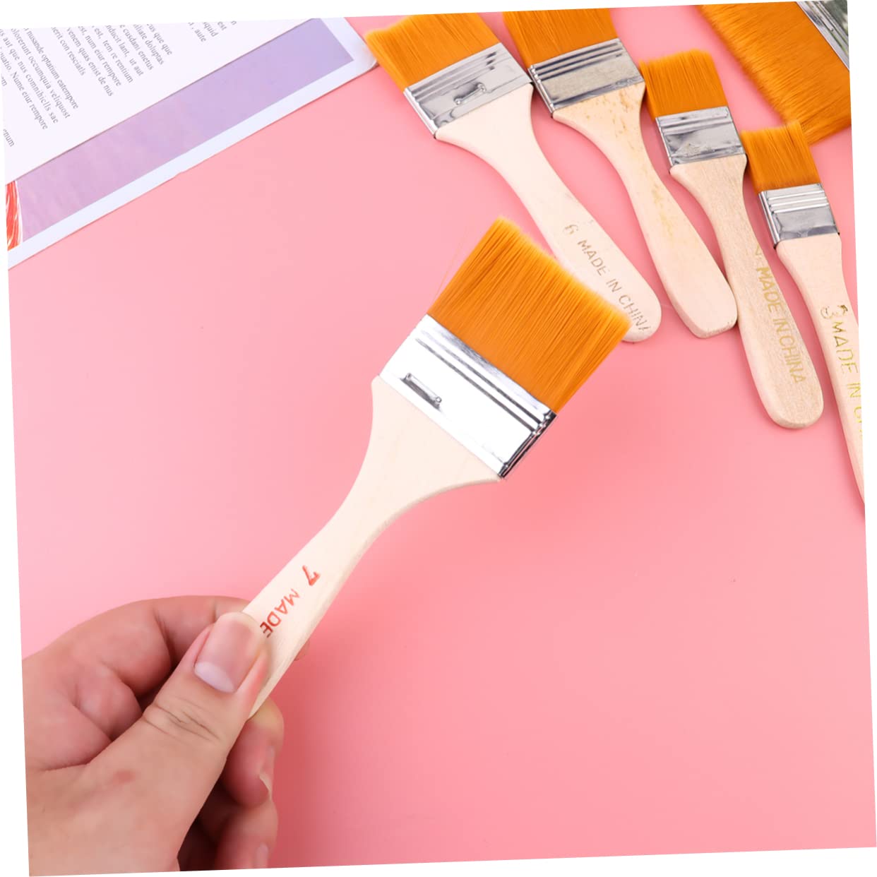 ibasenice 1Set Nylon Brush for Barbecue Multifunctional Painting and Cooking Brushes for Bbq Grilling Durable and Versatile for Flavor Application and Paint