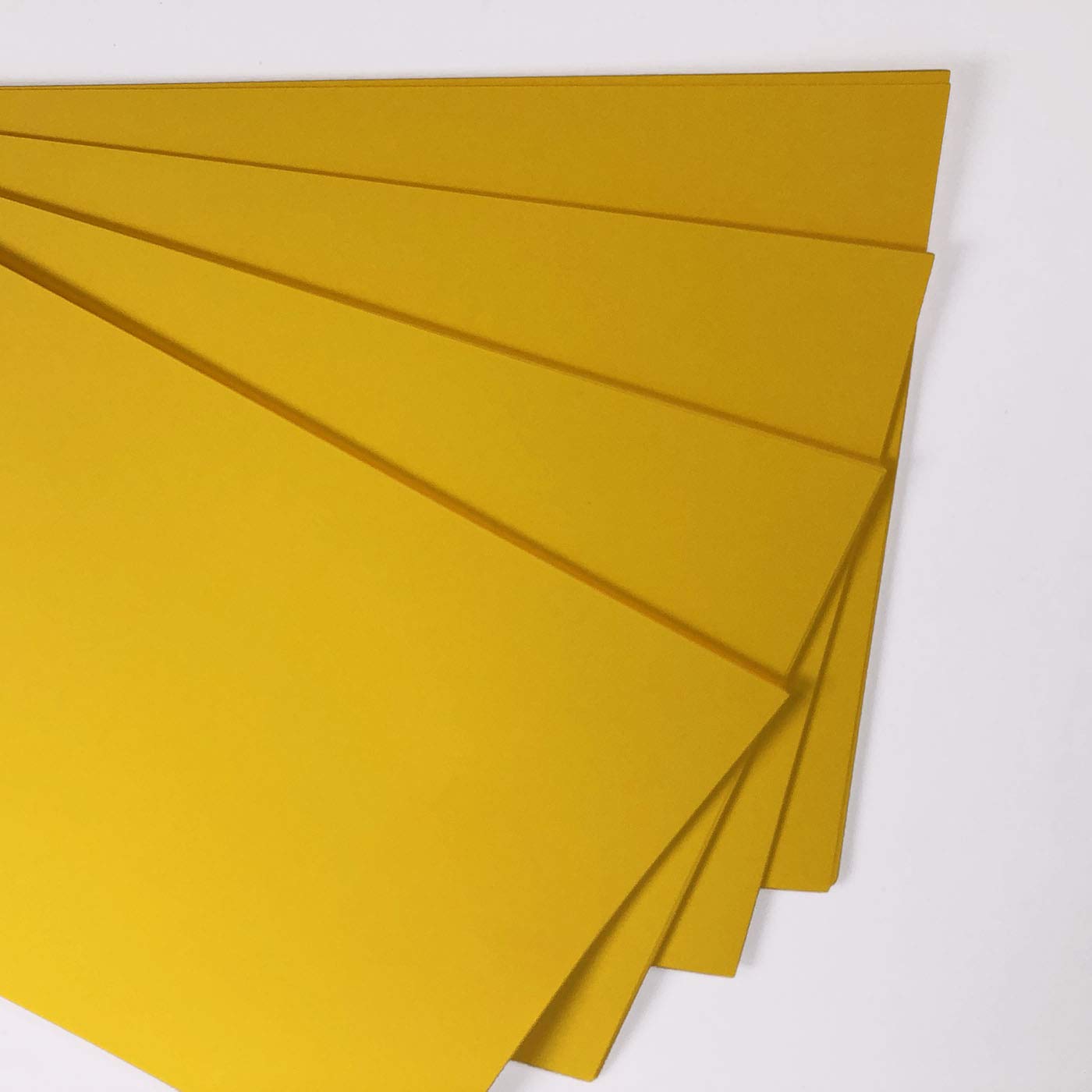 SRA3 Sunflower Yellow Card Coloured Display Card Mounting Craft Card 160gsm 10 Sheets Display Cardstock