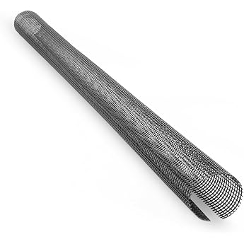 Laubschutzgitter 2m lang f r Dachrinnen 100mm-125mm Laubfang in schwarz