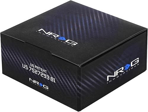 Miniatura 1 de NRG Innovations NRG-SRK-143RD - Kit de liberación rápida para volante, adaptador de cuerpo rojoanillo en forma de corazón rojo, patrón de pernos de