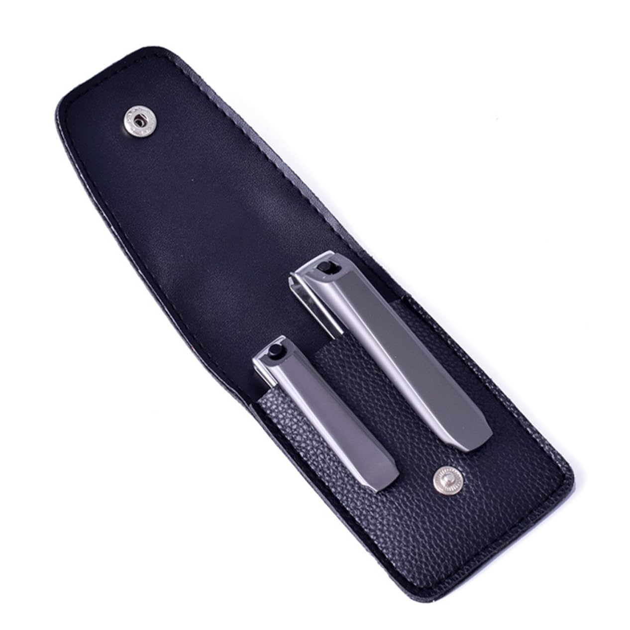 Healifty 6 Pz Tagliaunghie Piedi Tagliaunghie Per Unghie Acriliche Per Donna Per Unghie Spesse Kit Da Manicure Abito Quadrato Uomo Custodia in Pelle