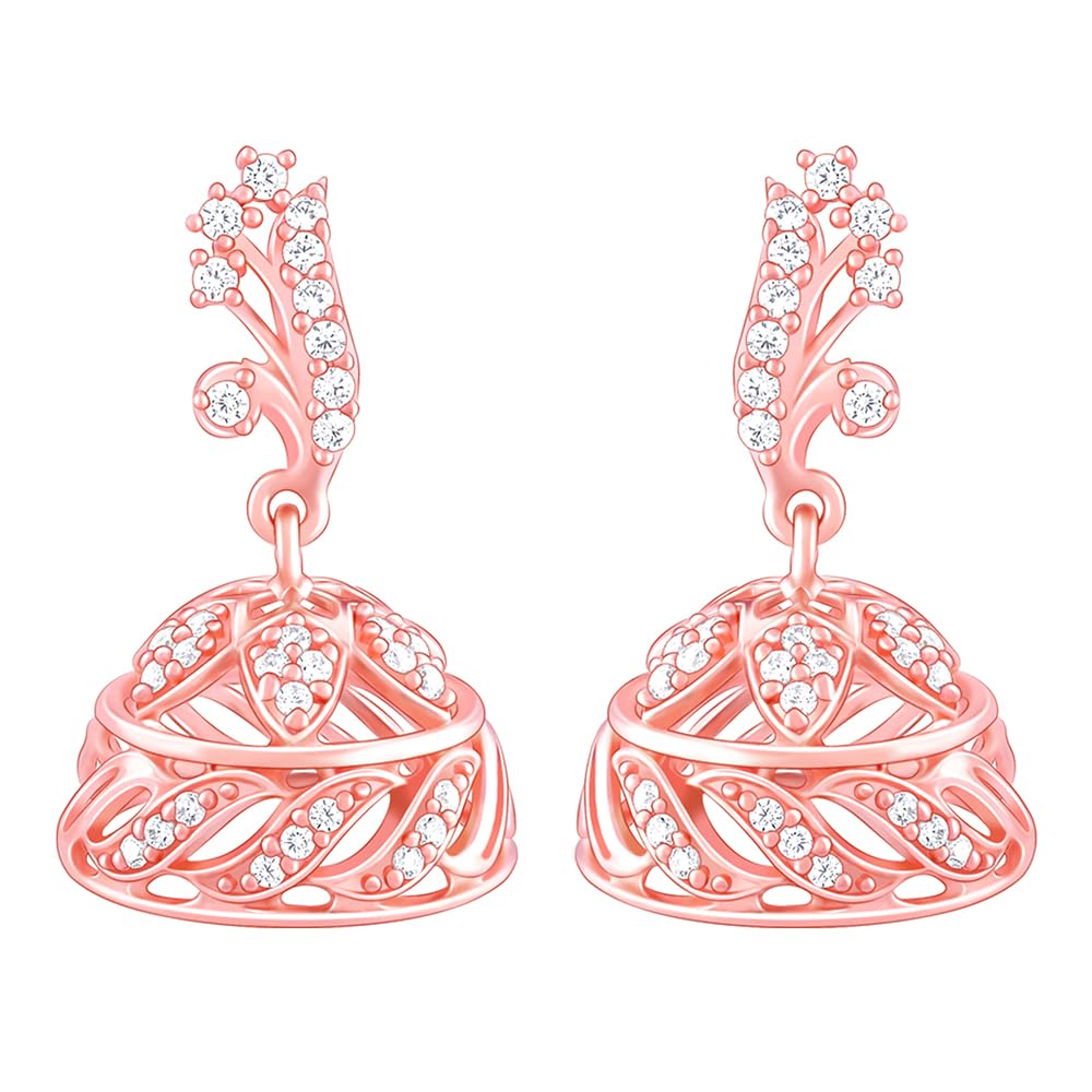 GIVA 925 Silver Rose Gold Ajmer Jhumki Earrings| studs to Gift Women & Girls | With Certificate of Authenticity and 925 Stamp | 6 Months Warranty* (B0CX1M9MG6) Amazon Price History, Amazon Price Tracker