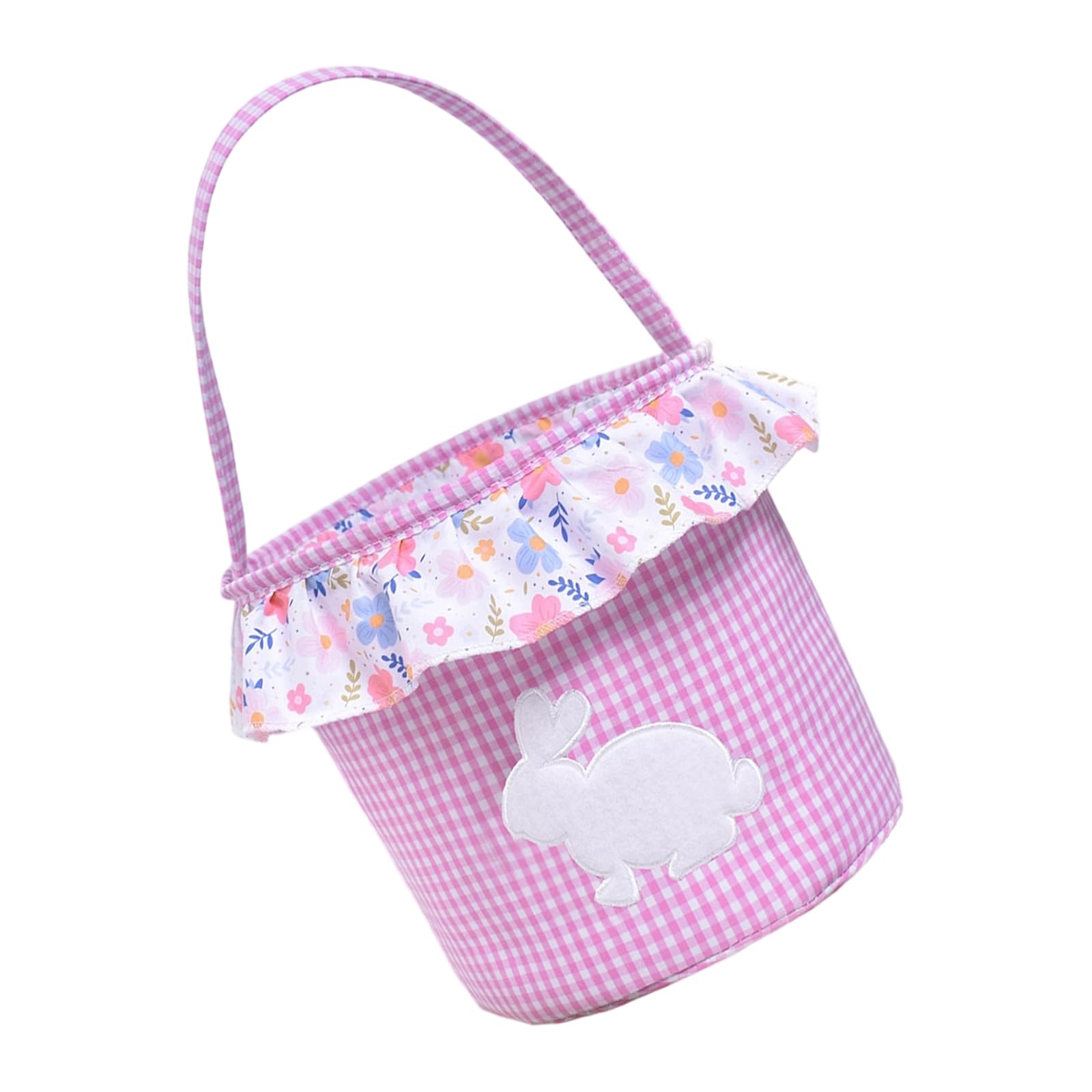 OSNIYAW Foldable Fabric Easter Themed Organiser Carry Handle for Seasonal Storage Conies Toy Planner