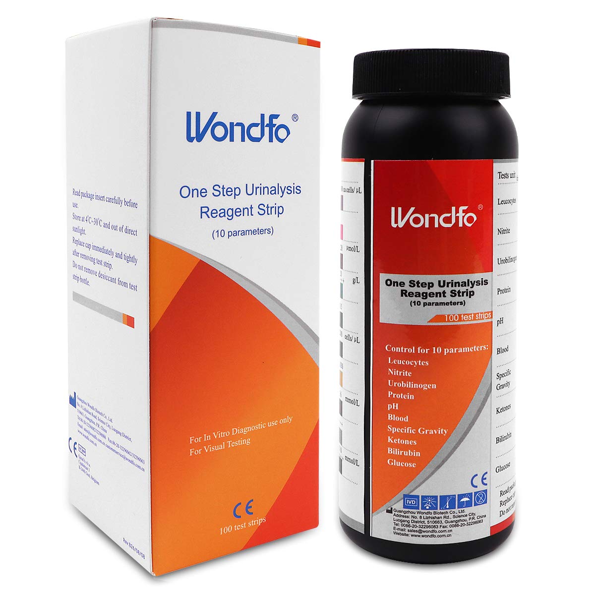 Buy Wondfo 100 x Urine Test Strips One Step 10 Parameters urinalysis
