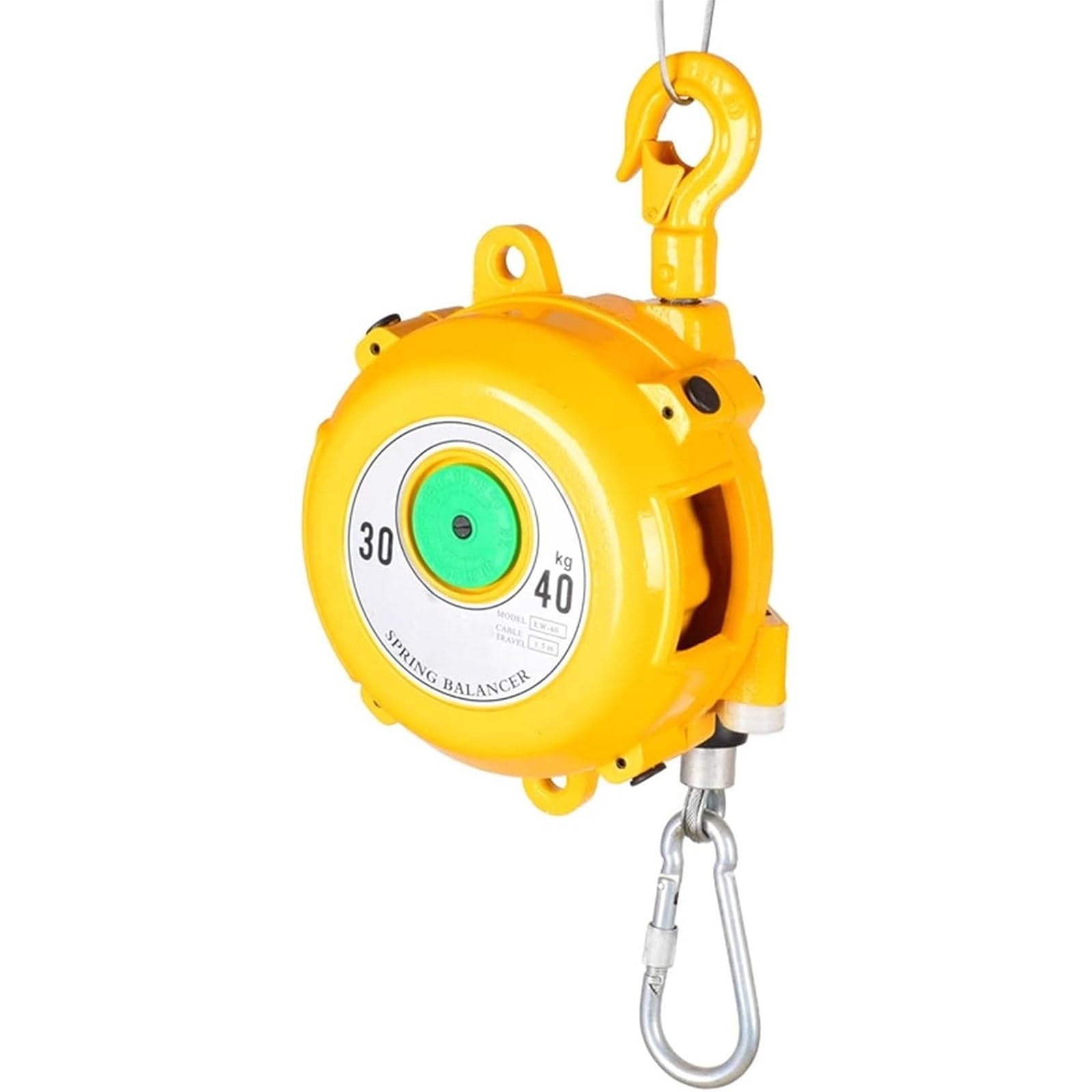 HYQOUKLR Telescopic Spring Balancer, Retractable Spring Balancer With Self-Locking Hook And 1-80kg Load Capacity(30-40kg)