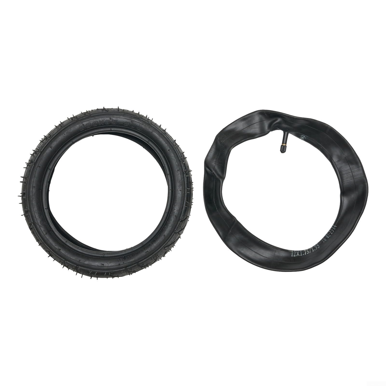 Pneu et chambre à air en caoutchouc fiable 280 x 65 203 pour poussette (chambre à air + pneu extérieur)
