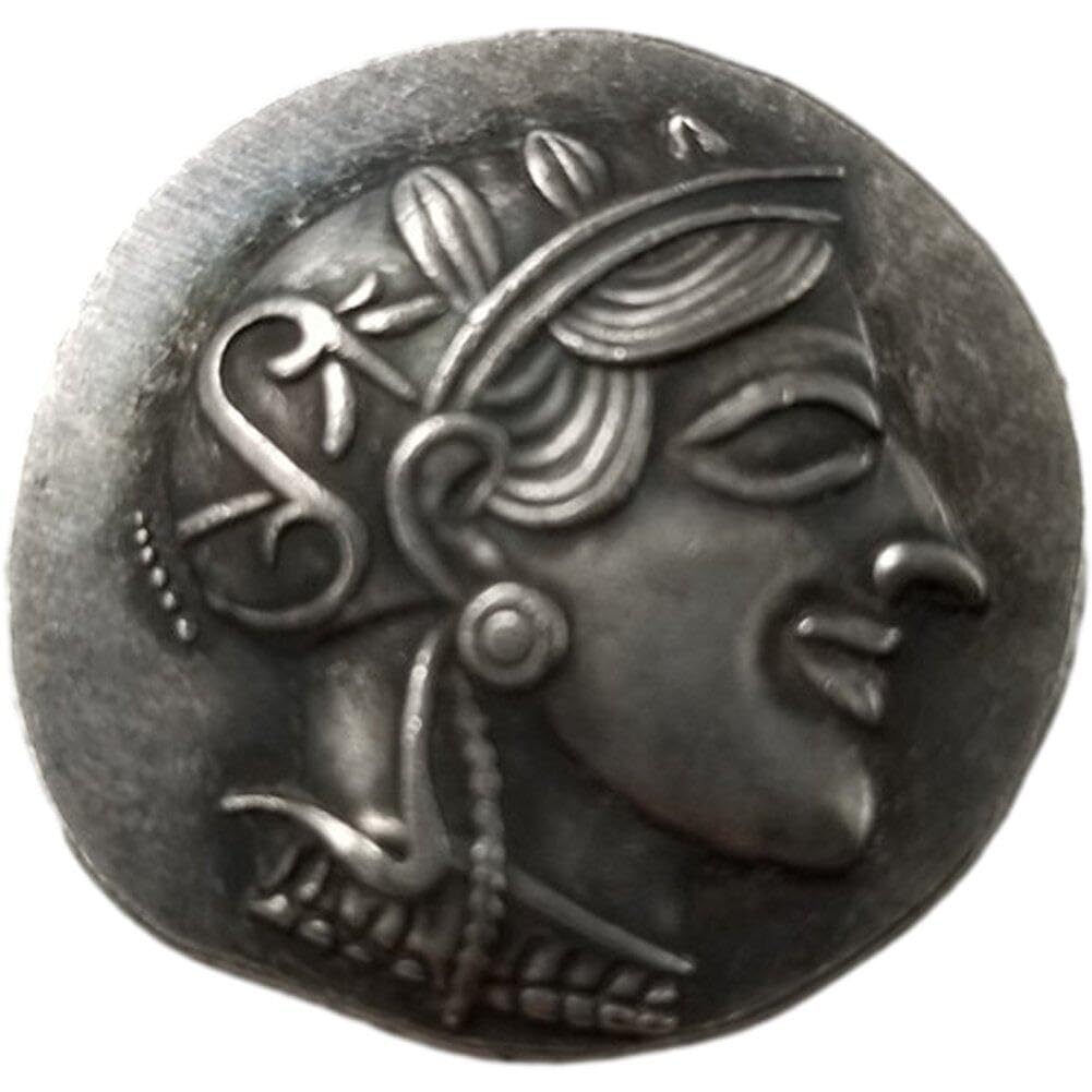 Lpitoy Vintage Ancient Greek Coin Commemorative Coin Home Decoration Commemorative Coin Collectibles Crafts Toy Coins