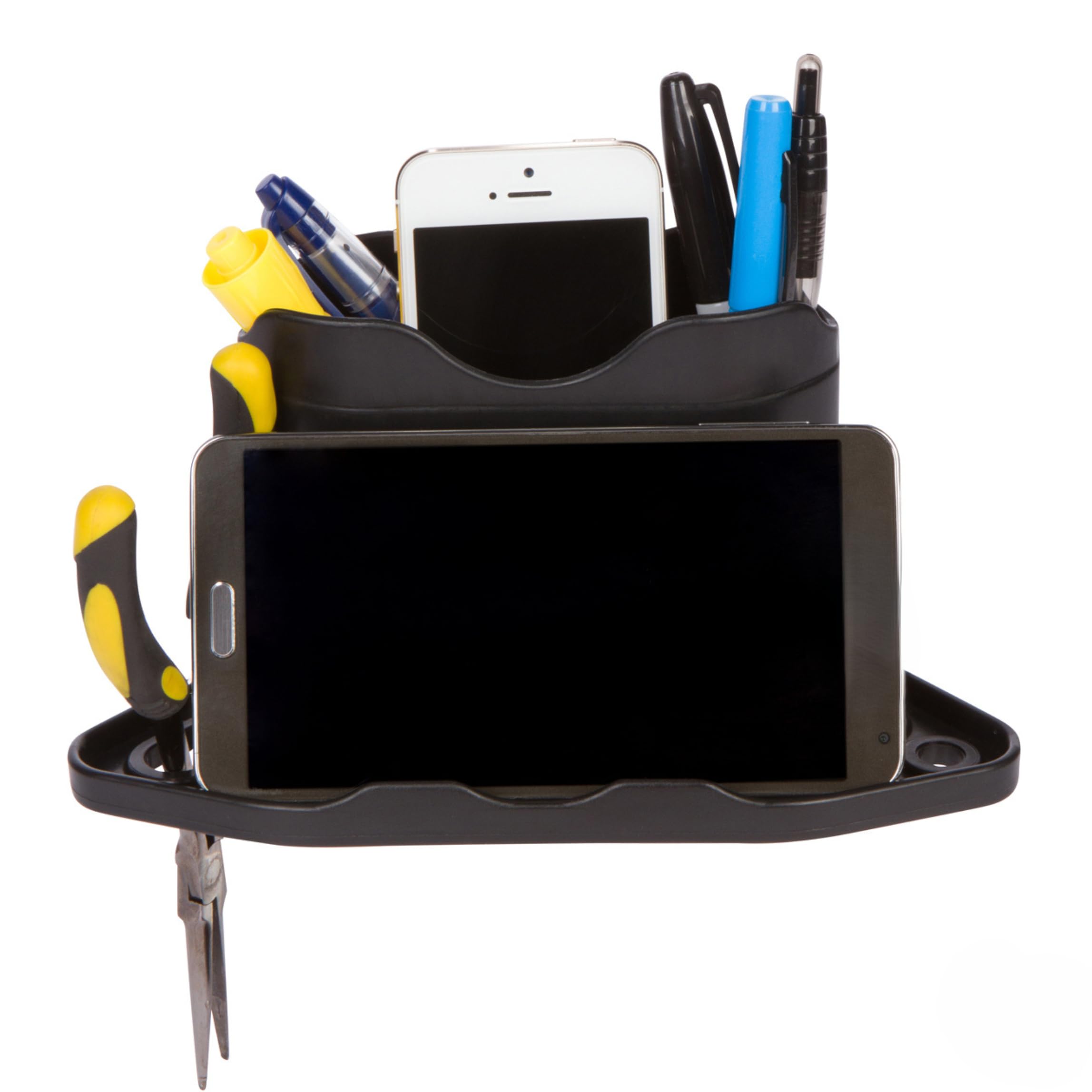 ROBOCUP Holster Universal Phone Holder with Strap Design | Organization Storage Caddy for Boat, Golf Cart and Umbrellas | Securely Holds Fishing Tackle, Marine Gear and Tools