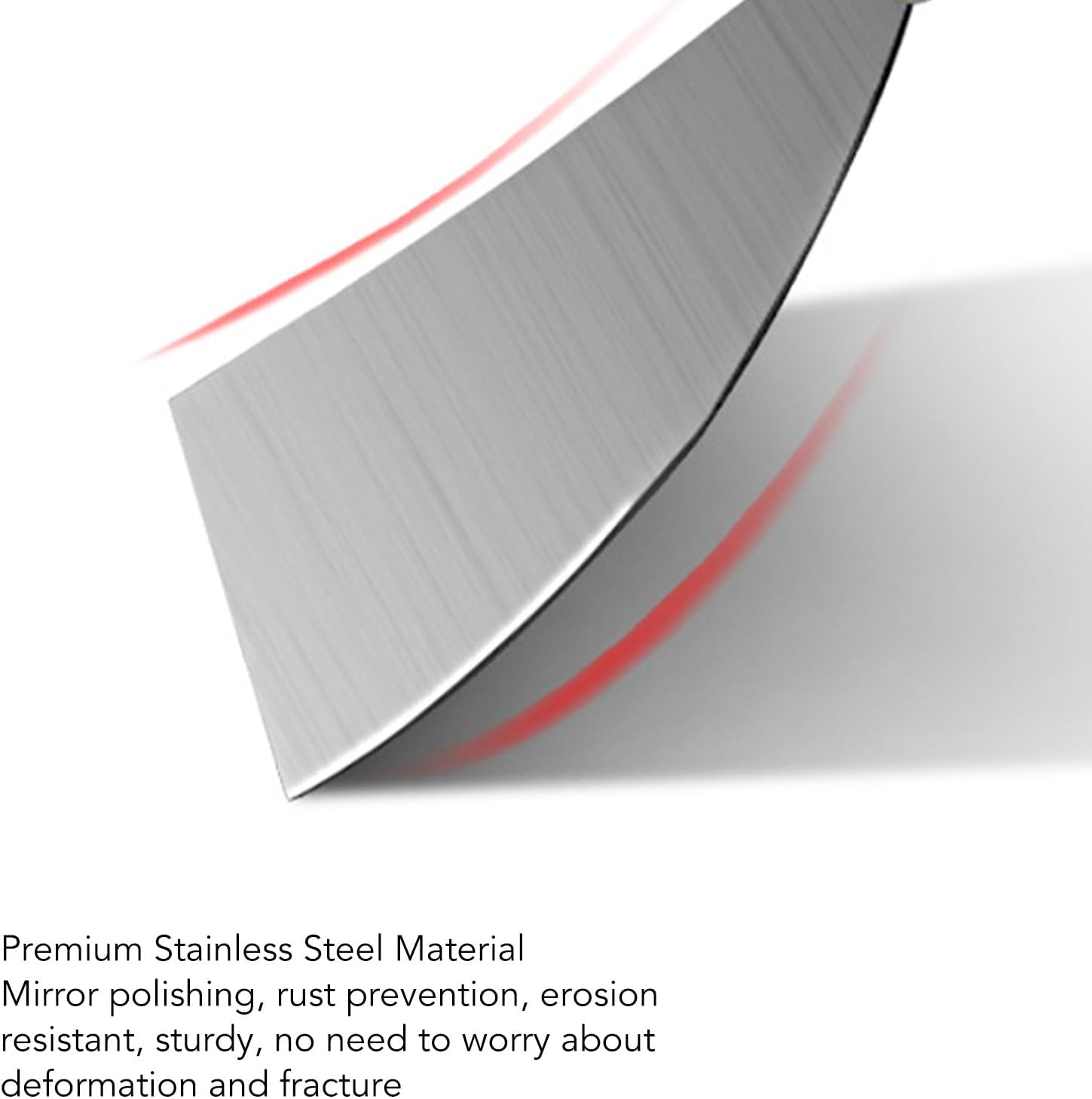 Stainless Steel Putty Scraper Set with Pine Wood Handles - 1 Inch 2 Inch 3 Inch and 4 Inch Mirror Polished Blades for Wall Repair Plastering and Paint Removal - 4 Piece Kit with