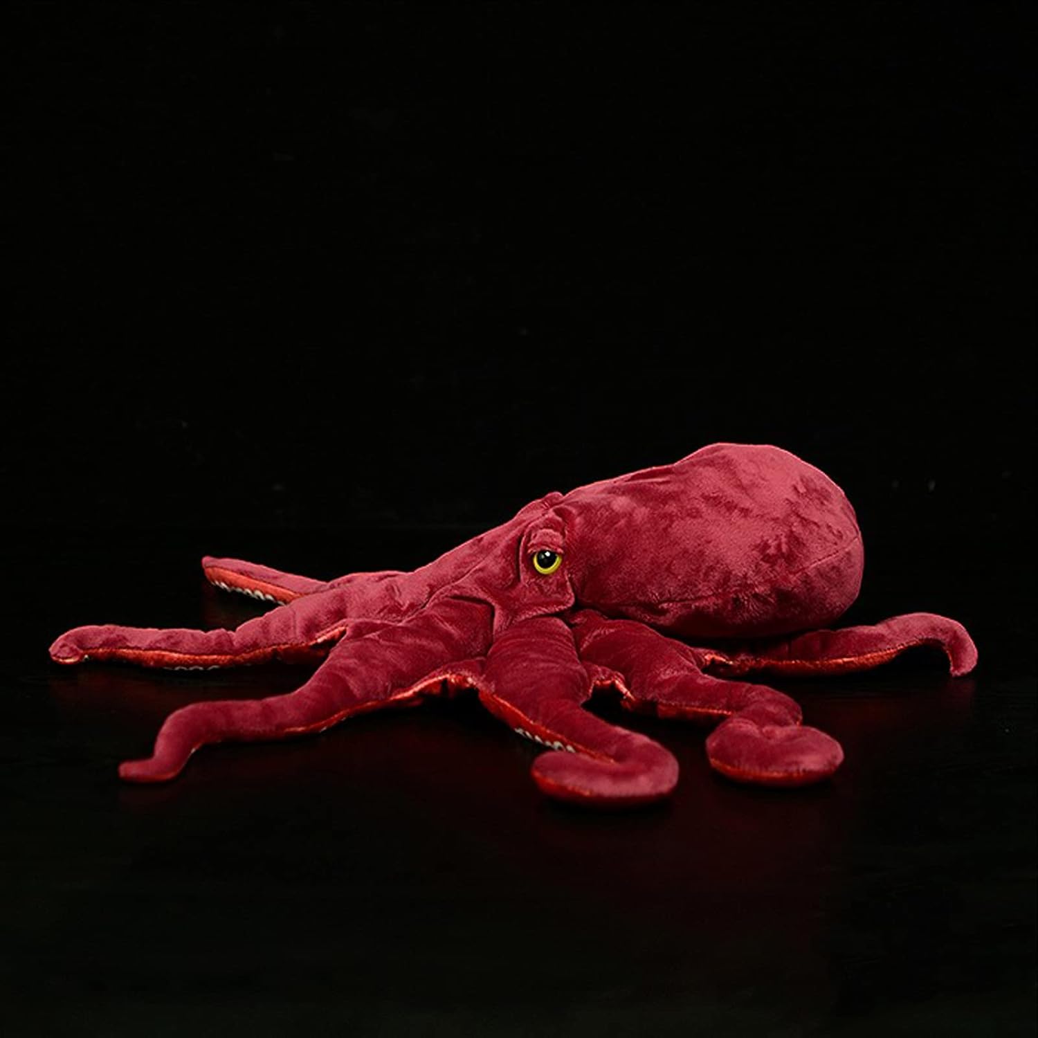 Octopus Plush Toy - Simulation 18” Red Soft Real Life Octopus Stuffed Animal Toys, Lifelike Deep Sea Creeping Animal Octopuses Model Plush Toy Gift Collection for Kids