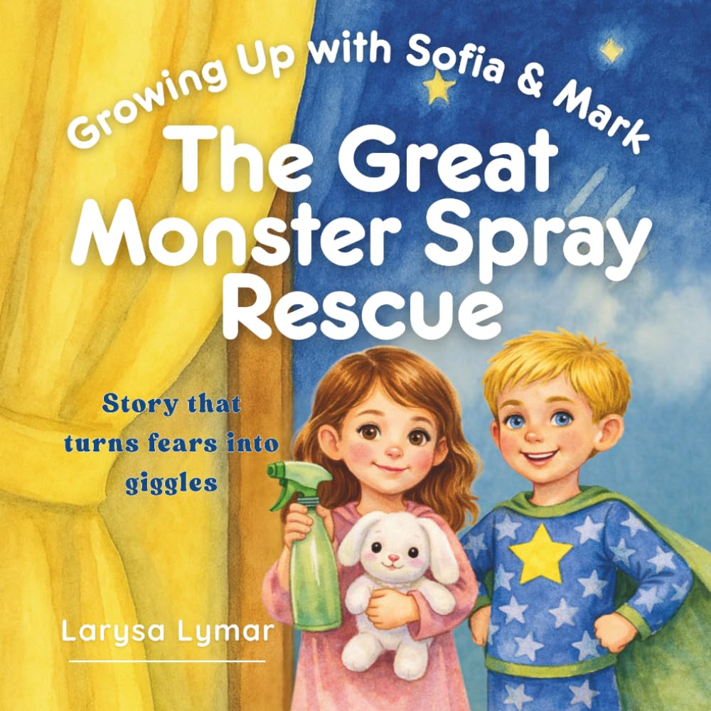 The Great Monster Spray Rescue: Series of bedtime stories that turns fears into giggles. For brave little readers (Growing Up with Sofia & Mark)