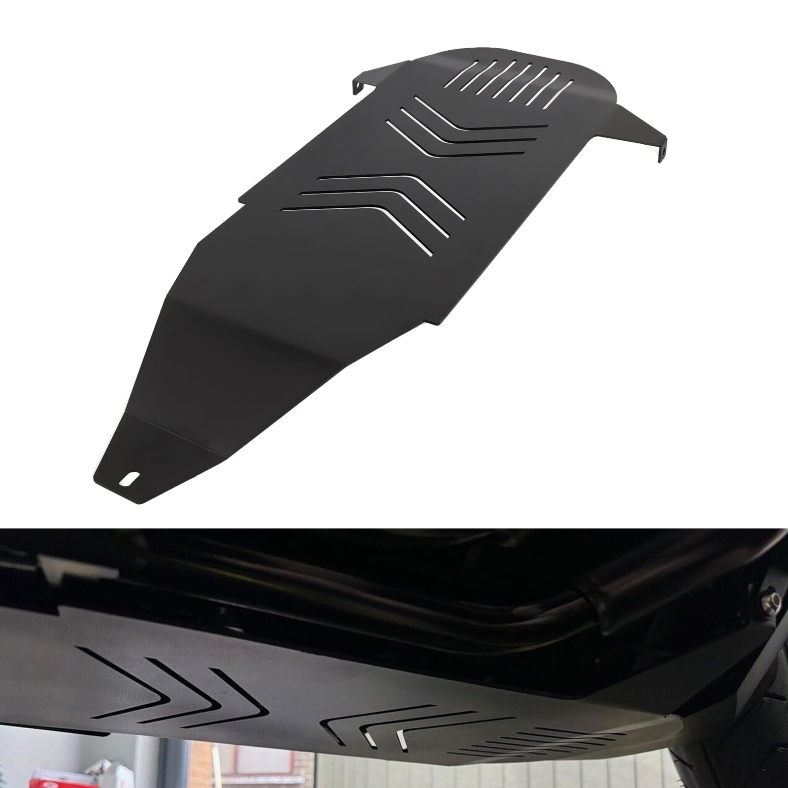 Motorcycle Engine Skid Plate Replacement for Honda Goldwing 1800 GL1800 2018-2025 Engine Chassis Guard Cover Bash Pan Frame Protector (Black)