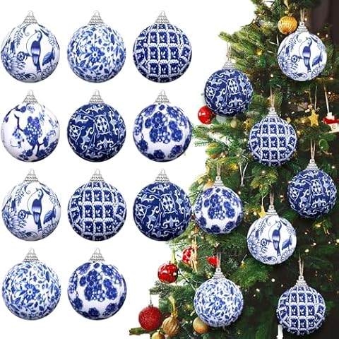 Preboun Christmas Ball Ornaments Cover