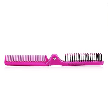 Folding Pocket Comb(colour may vary)
