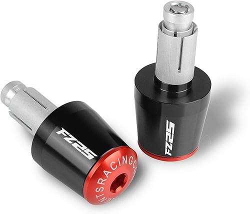 Miniatura 1 de Tapones para manillar de motocicleta, 2 unidades, de aluminio CNC, para manillar de motocicleta, tapones para extremos de manillar para Yamaha FZ25