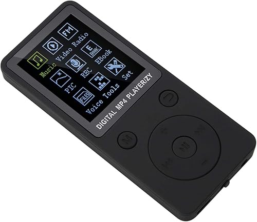 Lazmin112 Reproductor de música MP4, reproductor de música portátil multifunción de 1.8 pulgadas con auriculares, compatible con tarjeta TF de 32 disponible en Yaxa Costa Rica