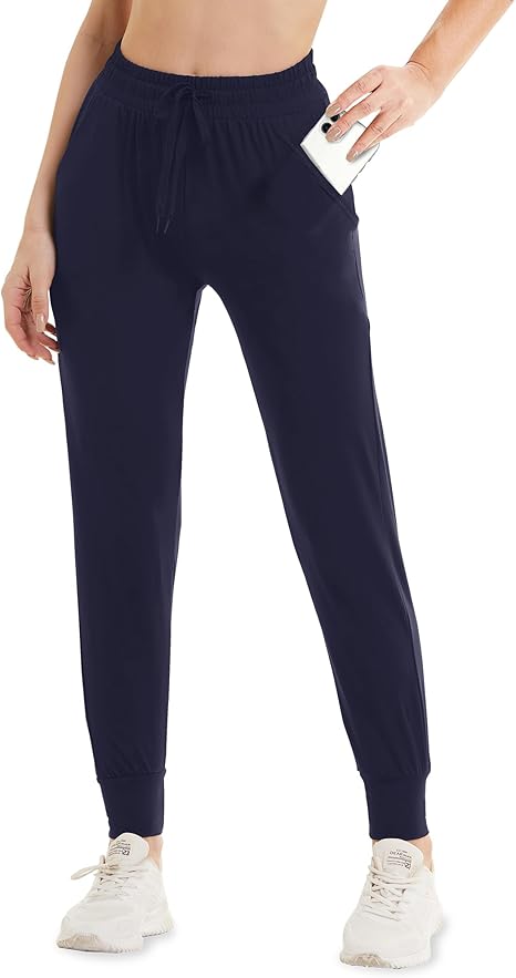 GAYHAY Joggers for Women with Pockets - Womens Sweatpants Lightweight Yoga Lounge Pants for Athletic Workout Gym Running