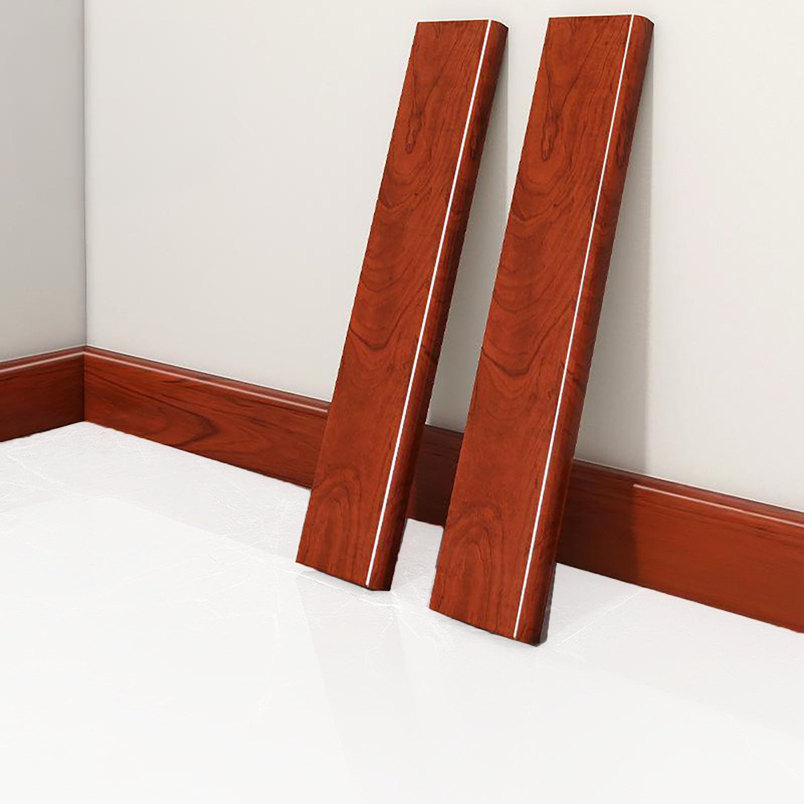 Rodapiés De Moldura De Zócalo De Pared De 5m (16,4 Pies), Pela Y Palo, Impermeable, para Protección de Esquinas y Techos, Fáciles De Cortar Y Livianos，Ancho: 6cm(Color:Y)