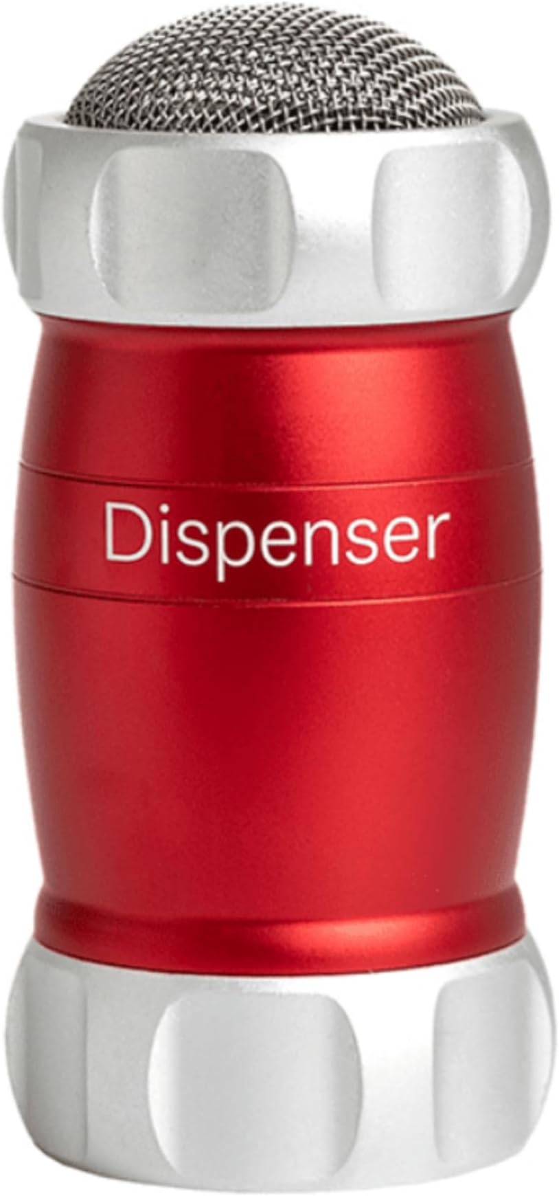 Design Atlas Flour Duster Dispenser Shaker, Made In Italy, Red, 5 x 2.5-Inches