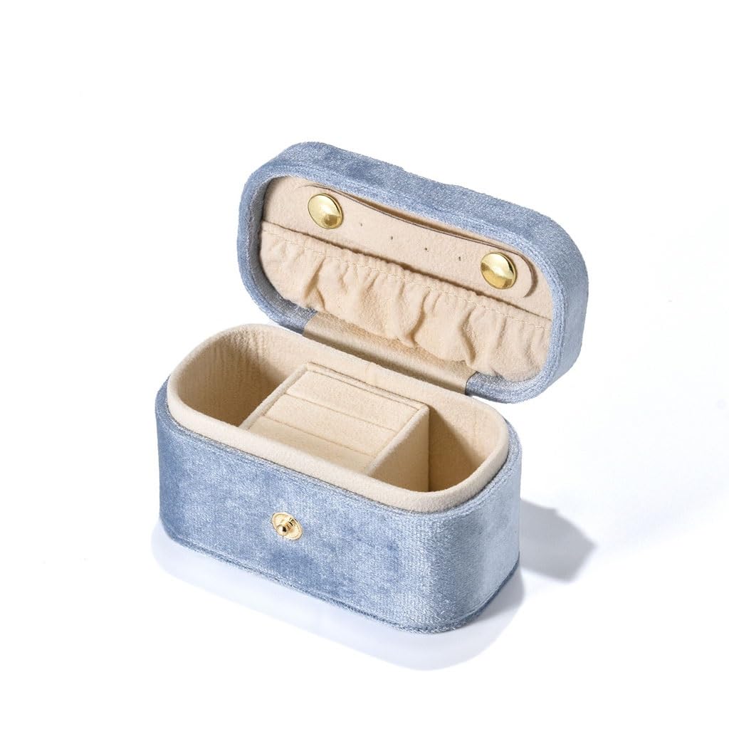 Schmuckschatulle, leichte, luxuriöse, tragbare Schmuckschatulle, Kleiner Reise-Handschmuck, Schmuckbeutel, Ring, kleine Schmuckaufbewahrungsbox, Schmuckaufbewahrungsbox