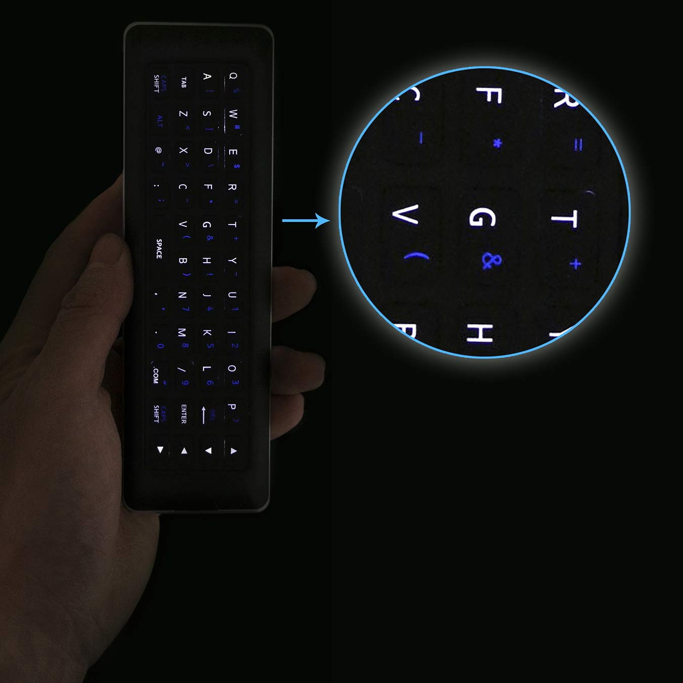 Amazon.com: AIDITIYMI XUMO XRT500 Keyboard Double-Sided Remote