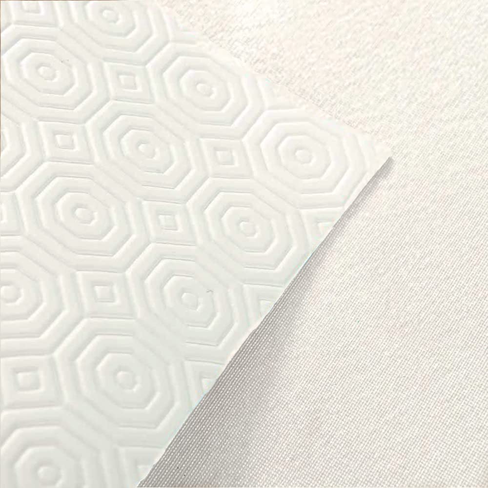 Galeone Biancheria e Tessuti | Mollettone per Tavolo Rettangolare 140x230 cm, Tovaglia Copritavolo Panno Gommato Antimacchia, Tappeto Bianco da Gioco